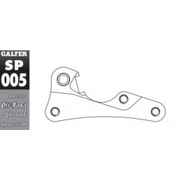 Adattatore Galfer disco 270...