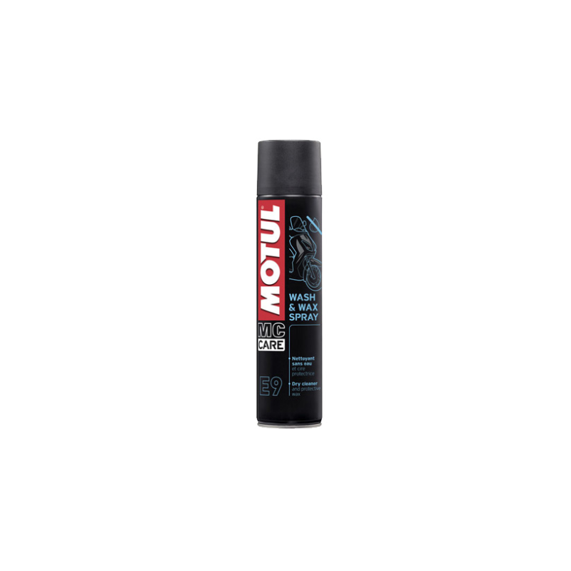 SPRAY LUCIDANTE SILICONICO MOTUL E9 WASH E WAX - 400 ML