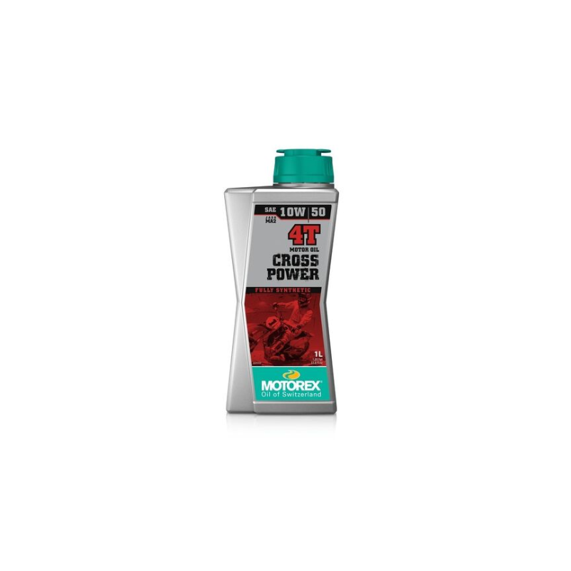 OLIO MOTORE MOTOREX CROSS POWER 4T 10W50 1LT OLIO MOTORE MOTOREX CROSS POWER 4T 10W50 1LT
