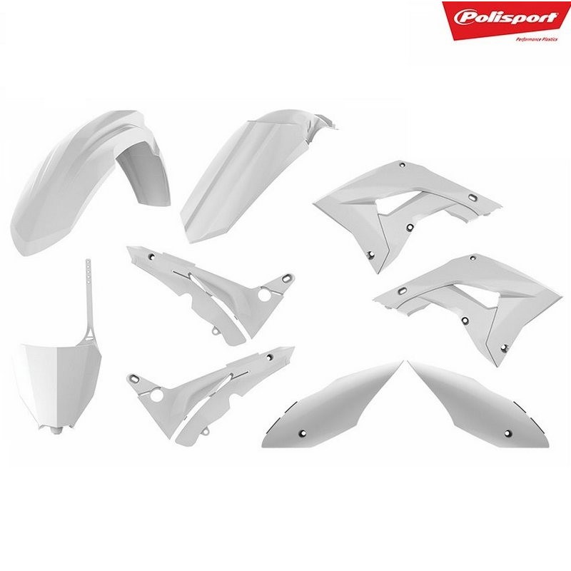 Kit plastiche Restyling Polisport HONDA CR 125/250 2002 - 07 - BIANCO