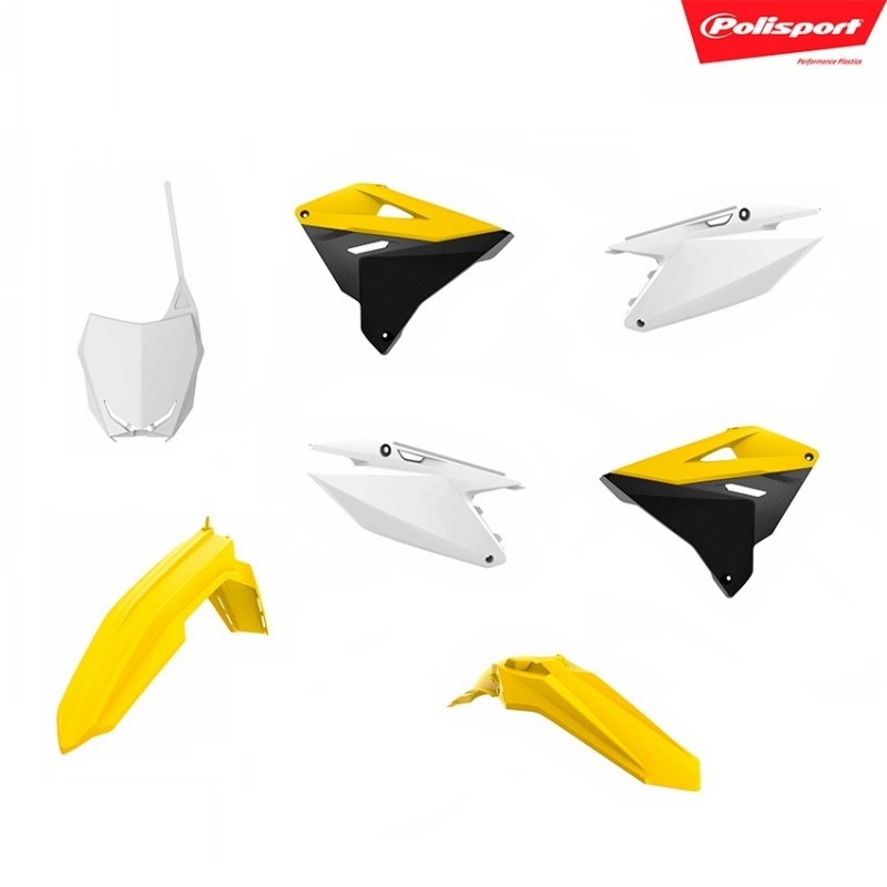 Kit plastiche Restyling Polisport SUZUKI RM 125/250 2001 - 12 - OEM