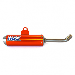 HGS KTM 85 SX (2018-20) - SILENZIATORE ANODIZZATO ARANCIONE