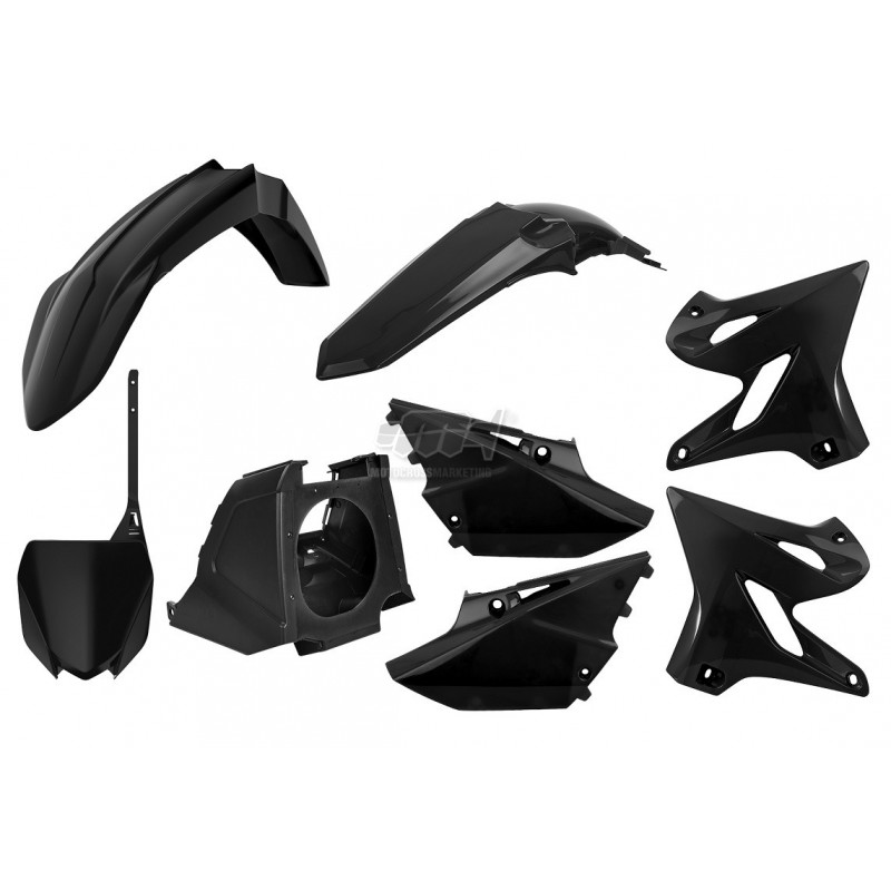 Kit plastiche Restyling Polisport YAMAHA YZ 125/250 2002 - 2014 - NERO