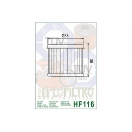 Filtro olio Honda CRF 250 X...