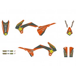 KIT GRAFICHE BLACKBIRD KTM...