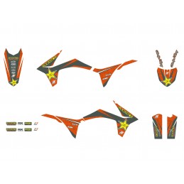 KIT GRAFICHE BLACKBIRD KTM...