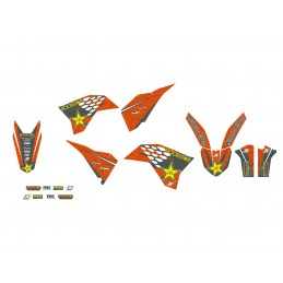 KIT GRAFICHE BLACKBIRD KTM...